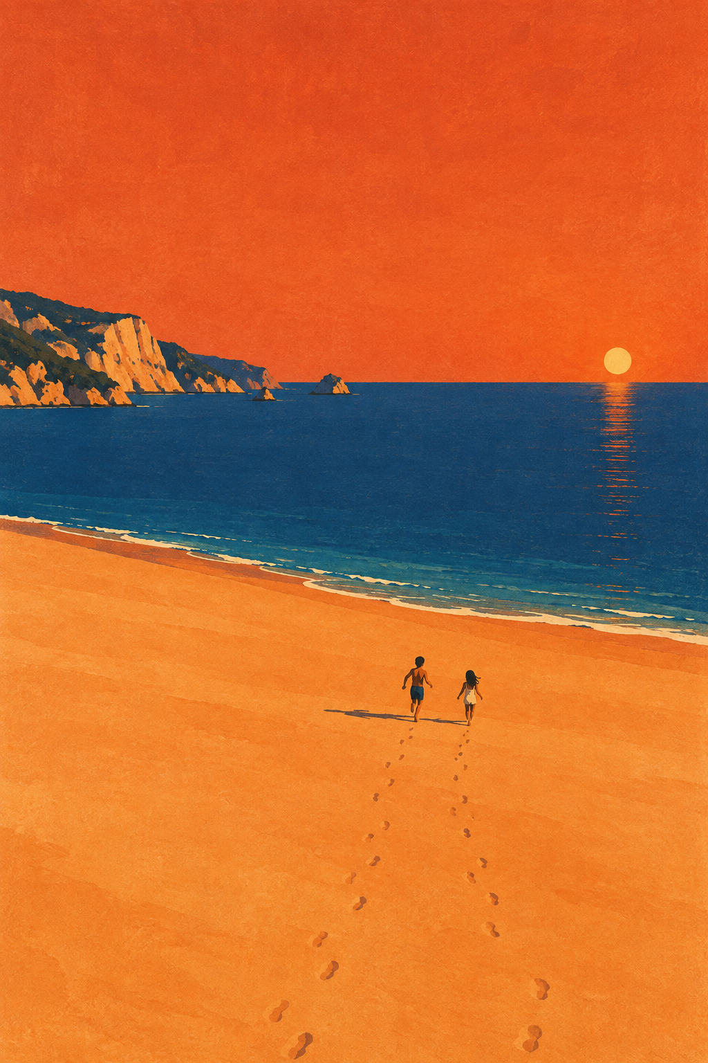 Sunset beach
